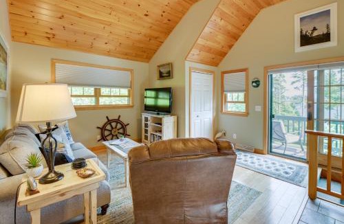 Prospect Harbor House | Waterfront Prospect Harbor Cottage: Yard, Fire Pit