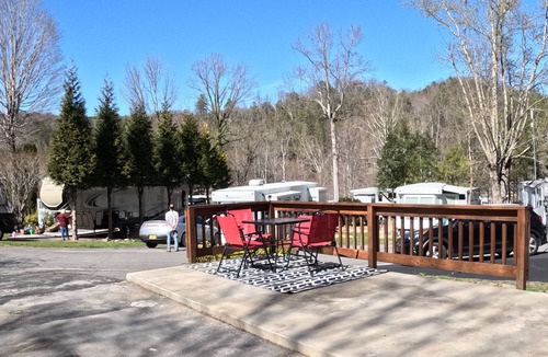 Pittman Center RV Rental | Webb Creek Camper Lot – Smoky TN - Lot only , Bring your own camper