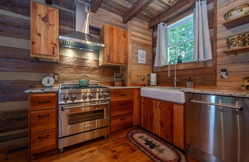 Lake Lure House | White Oak Point | Two Historic Lakefront Cabins on Lake Lure