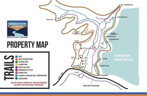 Rogers House | WiFi & Waterfront - Creeksong -Red River Gorge KY