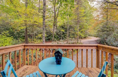 Newland House | Wooded Cabin w/2 Decks on Golf Course in Newland!
