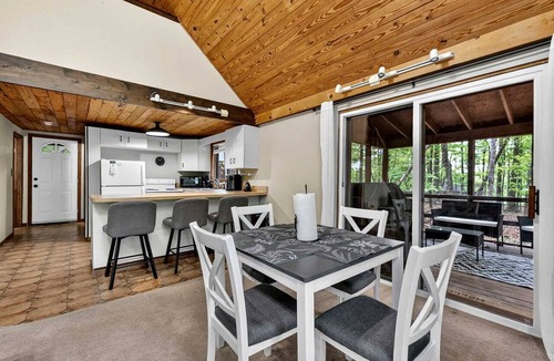 The Woods Cabin | Woodland Cabin Escape w/ Fire Pit & Resort Access Retreat in Hedgesville, West Virginia