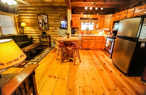 Todd Cabin | Your Mountain Escape Awaits! - 2BR/2BA King Beds, Firepit, & Hot Tub
