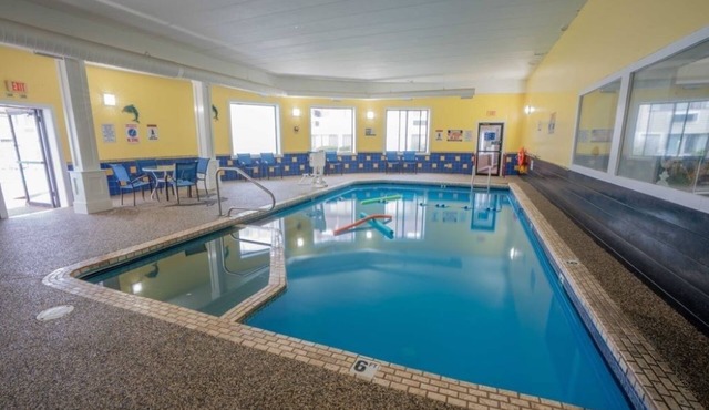 3 Budget-Friendly Rooms with Heated Indoor & Outdoor Pool + Free Breakfast