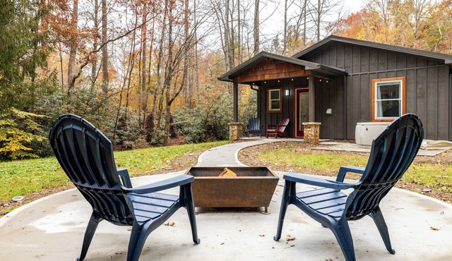 Cozy Cabin Escape with Firepit in Brevard | Bear’s Place by AvantStay