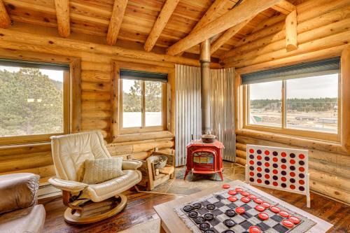 Luxe Angel Fire Cabin w/Views: Hike & Fish!