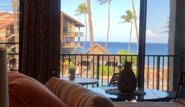 NO RESORT or PARKING FEES! Relax in this beautiful ocean view studio condo!