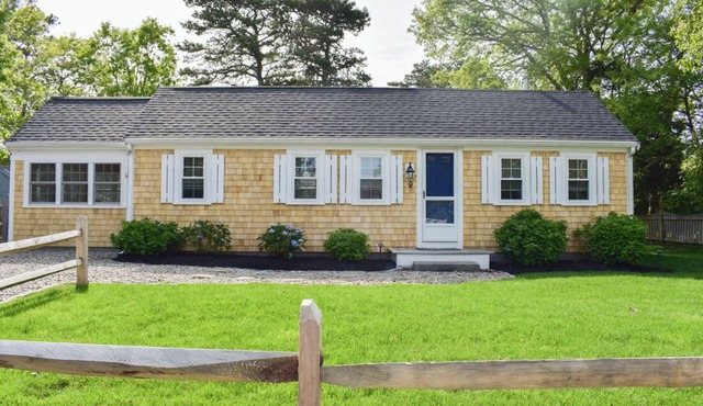 Only .3 miles to the beach with central air conditioning!