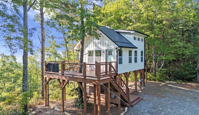 Pisgah Perfect-Hot tub, Hammocks, Fire Pit, and Views!