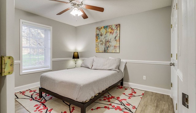Quiet, Clean, 2 story home. 2 beds, 2 baths, 1 car garage. No pets. No Smoking.