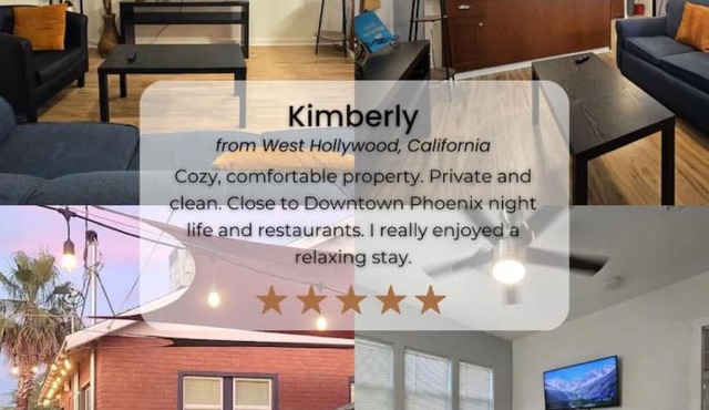 Renovated APT Downtown Phoenix Beautiful Patio