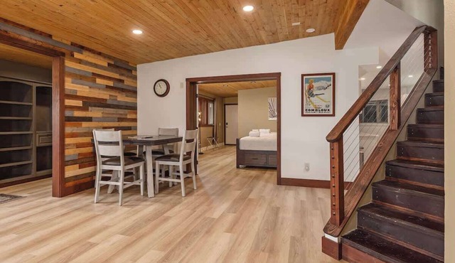 Residential Area Ski Chalet by Creek - Sleeps 6