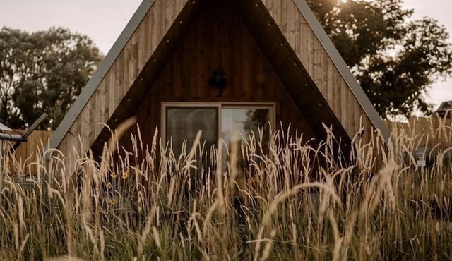 Romantic A-Frame Cabin near Yellowstone for an Amazing Glamping Getaway in Emigrant, Montana