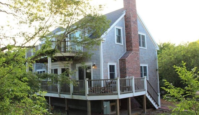 Secluded Hilltop Luxury Home. Water views. Steps away from the beach and town
