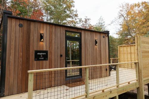 Staghorn | Modern Lux Mirror Home | HotTub & Woods