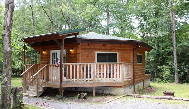 Unique Wooden Yurt Rental for a Vacation near Beckley, West Virginia