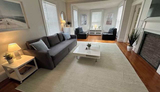 Very Cool 2 bed/1 bath/Pullout Sofa (sleeps 6)/Dog Friendly Apartment on Historic Spring St.