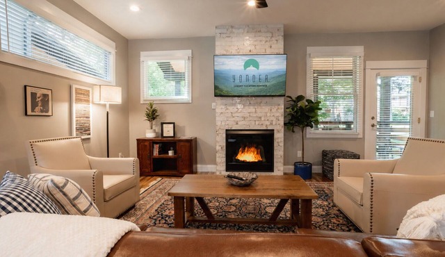 Way Downtown | A Modern Retreat Near Downtown Asheville | Hot Tub