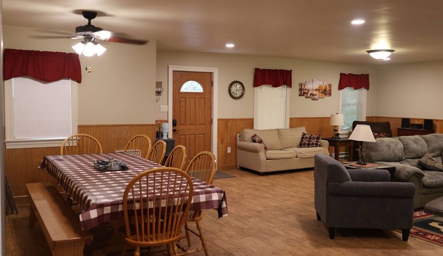 Where Kids Play and Adults Unwind, 6BR Forest Cabin Retreat