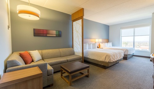 Room, 2 Queen Beds, Accessible, High Floor (Mobility & Hearing, Bathtub)