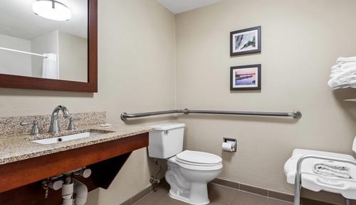 Suite, 1 King Bed, Accessible, Non Smoking