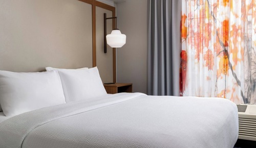 Room, 1 King Bed, Roll-in Shower