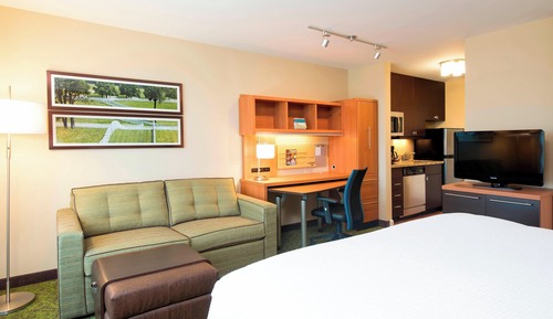 Studio, 1 Queen Bed with Sofa bed