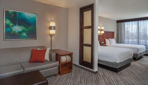 Double Room with Two Double Beds and Sofa Bed