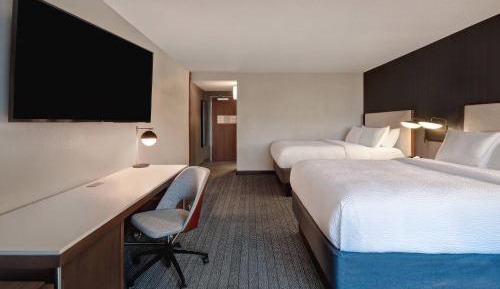 Queen Room with Two Queen Beds, Balcony and Sofa Bed