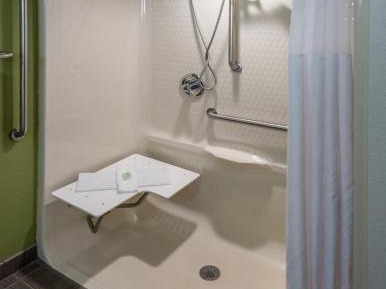 Queen Room with Roll-In Shower - Accessible/Non-Smoking