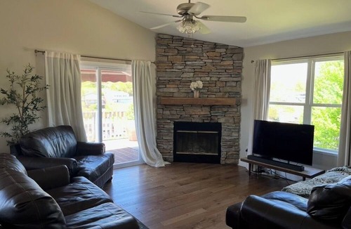 Williamstown House | Cozy, Pet-Friendly Lakefront Retreat with Hot Tub