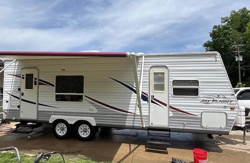 Rush House | Cozy camper in charming Rush with direct trail access rush off road park