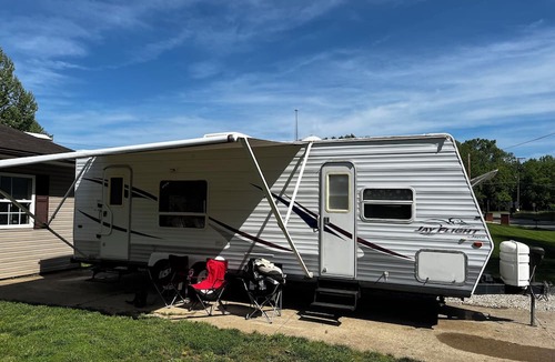 Rush House | Cozy camper in charming Rush with direct trail access rush off road park